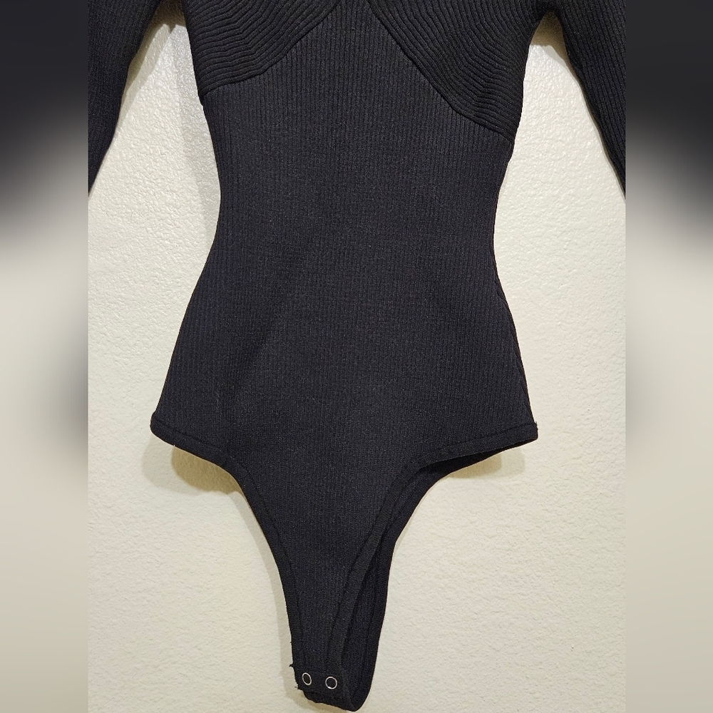 Forever 21 Black Ribbed Knitwear - Picture 2 of 6